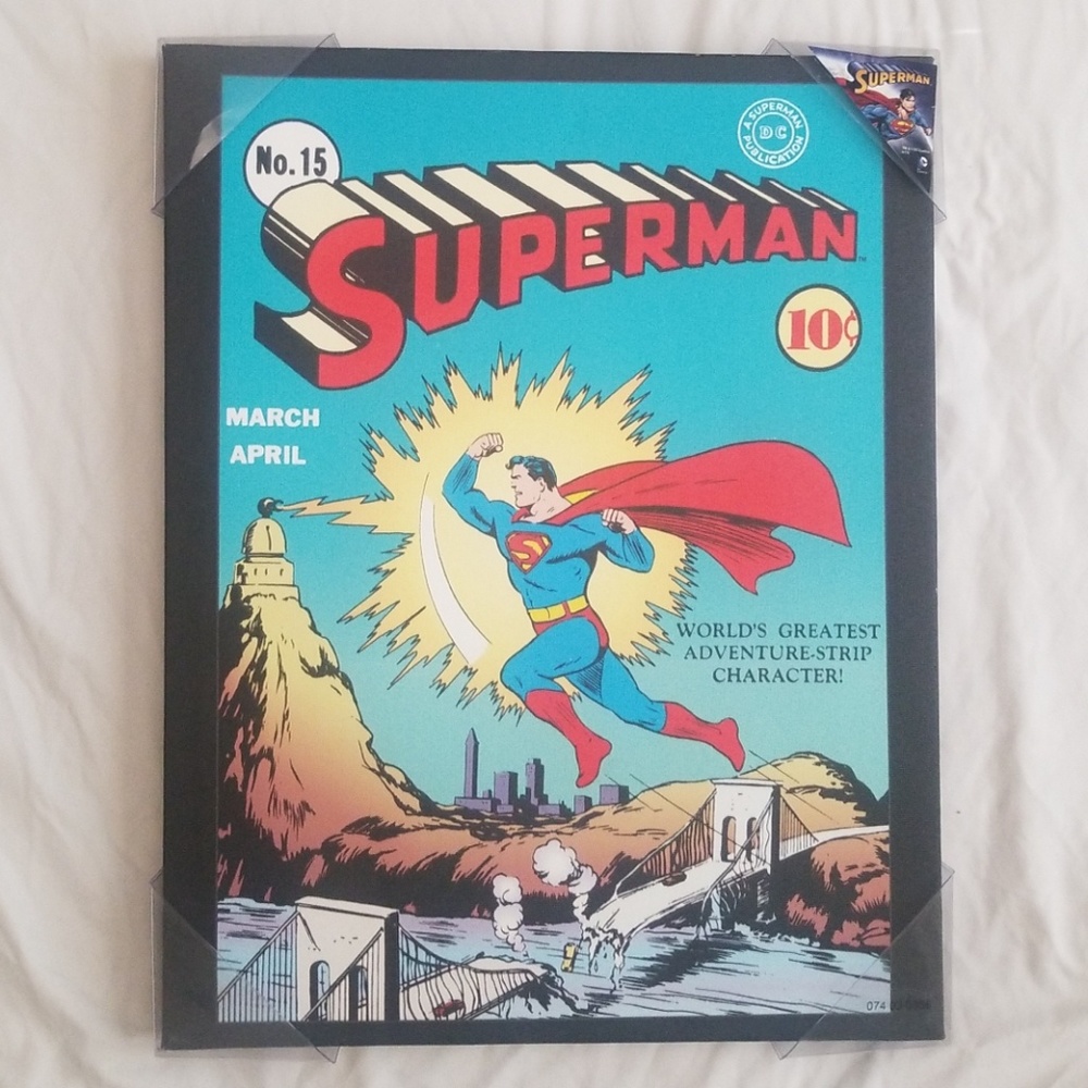 Superman Canvas - NWT
